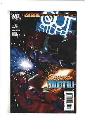 Outsiders #32 NM- 9.2 DC Comics 2006 Starfire vs. Blackfire, Infinite Crisis