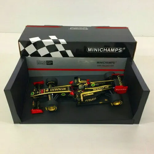 Minichamps 1/18 Scale Lotus Renault GP N. Heidfeld 2011 Show Car with Box Used