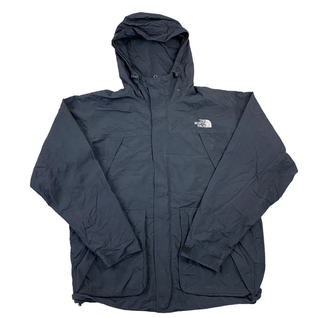The North Face Giacca Nera Con Cappuccio Regolare Leggero Frangivento Uomo Medio