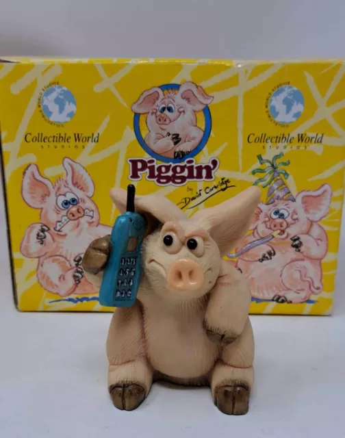 Piggin Mobiles 14051 by David Corbridge 2000 Boxed VGC Pig Collectables