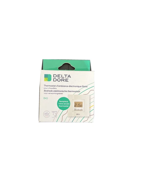 Delta Dore DEL6151047 Thermostat filaire avec écran digital