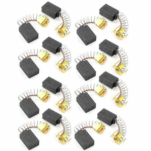 10 Pairs 11.2 x 8 x 5mm Carbon Brushes
