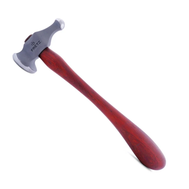 Marteau De Chasse Pour Bijouterie – Tête Bombée 32 Mm, Manche Bois, Idéal Pour Le Formage Du Métal