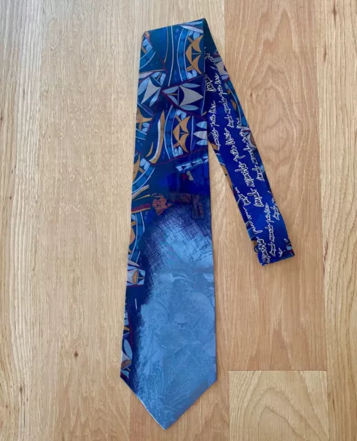 Amado Maurilio Pena 1996 Roper Tie Silk Roper Pascua Yaqui Tribe Native American