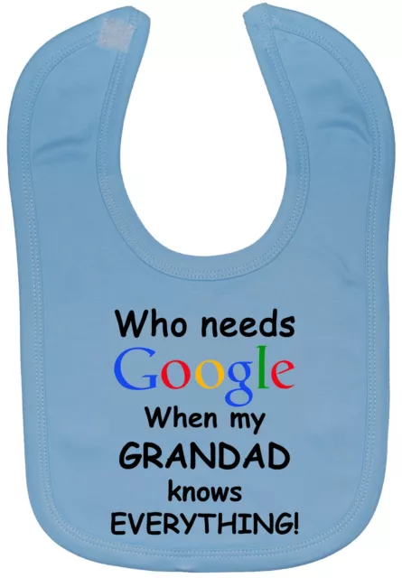 Chi ha bisogno di Google... nonno... bavaglini per l'alimentazione del bambino attacco touch neonato-3 anni regalo accesso