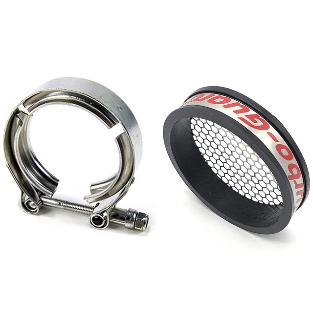 Turbo-Guard Ultra Stainless Steel Turbo Screen Guard With Stainless Steel V-Band