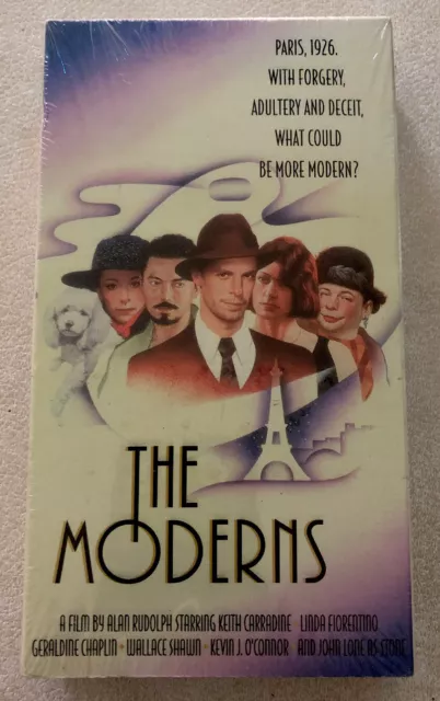 The Moderns VHS, Keith Carradine, Linda Fiorentino, Genevieve Bujold, 1988 NEW