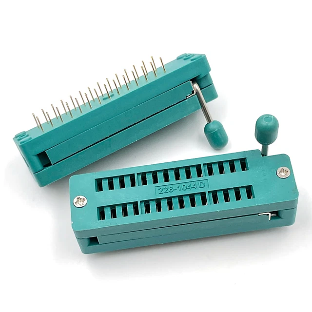 2x IC Testsockel 32-polig - IC Halter Für Elektronik Projekte Und Reparaturen