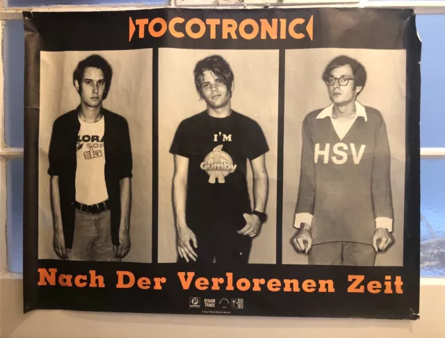 Tocotronic Poster Nach der verlorenen Zeit Indie 1995 L'age d'or Vintage