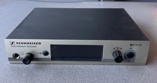 Sennheiser EM 300 G3 Wireless True Diversity Receiver 626-668MHz NO Antenna **