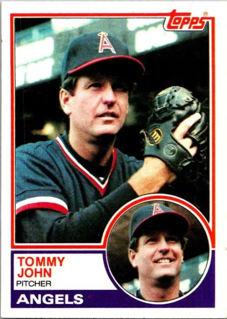 1983 TOPPS #735 Tommy John baseball card 5VVV $1.50 - PicClick