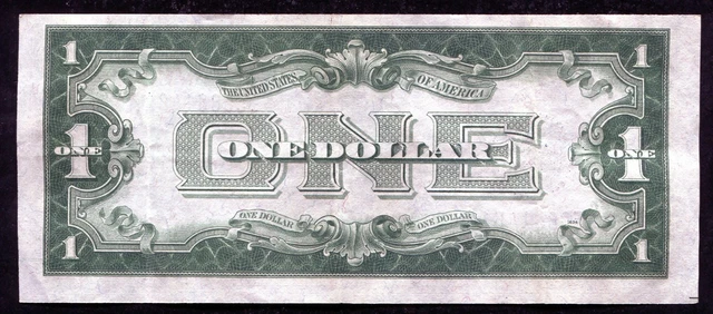 Fr 1601 1928-A $1 One Dollar “Funnyback” Silver Certificate Extremely Fine (B) 2