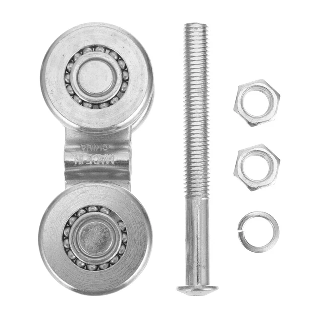 4 Pezzi Ruote Puleggia A Scanalatura A U 8x40x20.7mm - Per Porte Scorrevoli E Attrezzature - Foto 4