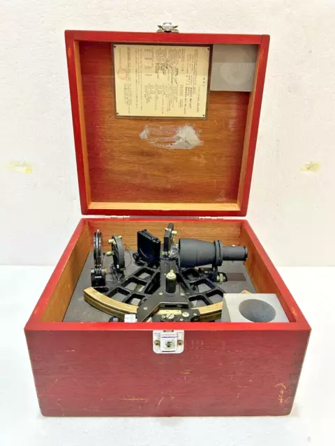 Rare Measureall Tokyo Sextant Mc-4Lv Made In Japan "Fast Ship"