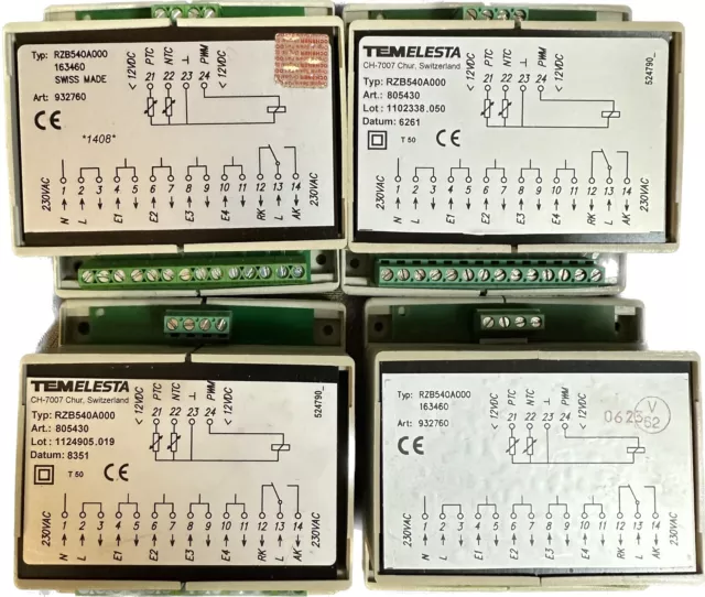 Reparación módulo de E/S Elesta RZB540A000 p. ej. regulación Ochsner O-Tronic 163460 3