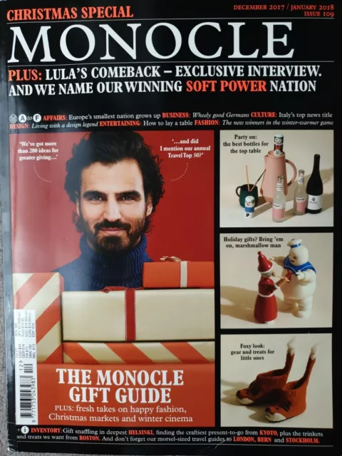 Monocle Magazine issue 109 December 2017