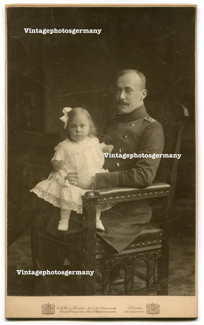 G701 Portrait Adel Fürst Friedrich zu Wied Uniform CDV Porträt