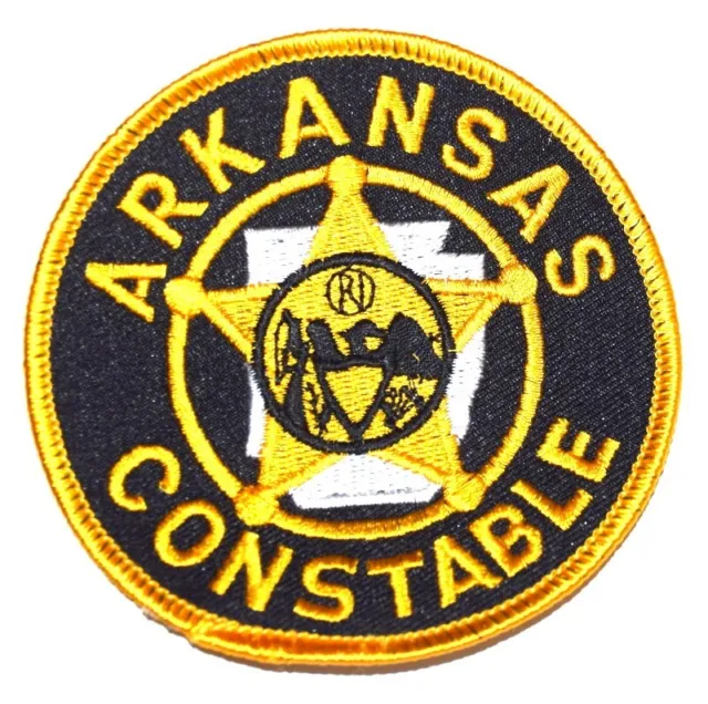 ARKANSAS – CONSTABLE – AR Sheriff Police Patch STATE SEAL GODDESS OF LIBERTY 3.5