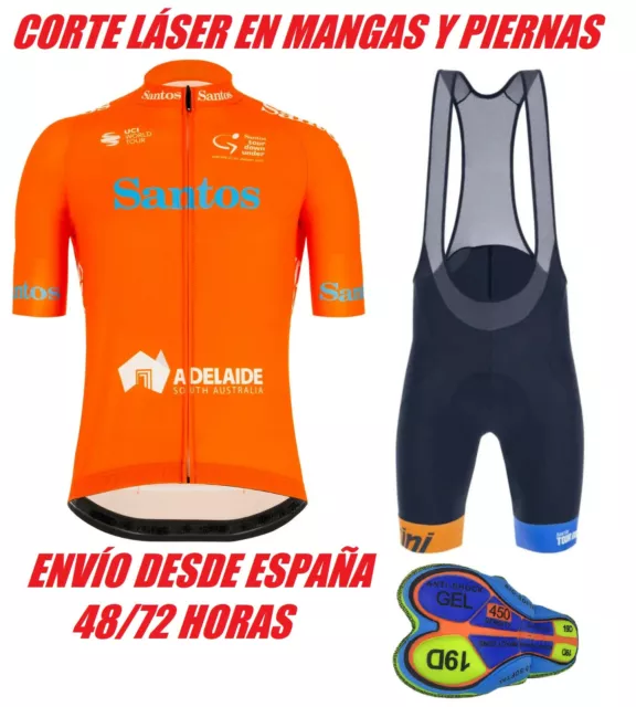 Equipacion Ciclismo Conjunto Maillot Culote Gel Ropa Bicicleta Ccc Sprandi Team