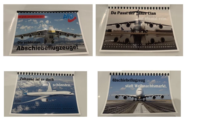 AFD KALENDER ABSCHIEBEKALENDER EUR 25,00 - PicClick DE