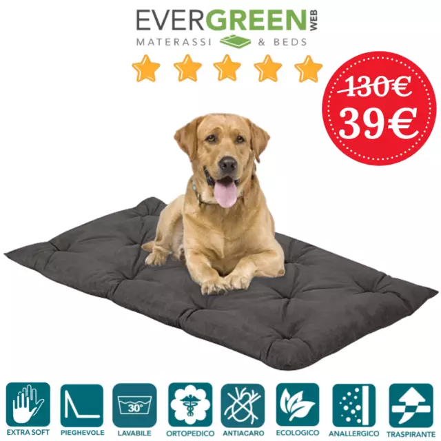 Evergreenweb CUCCIA LETTO PER CANI GATTI MORBIDA CUSCINO MATERASSINO CANE GATTO