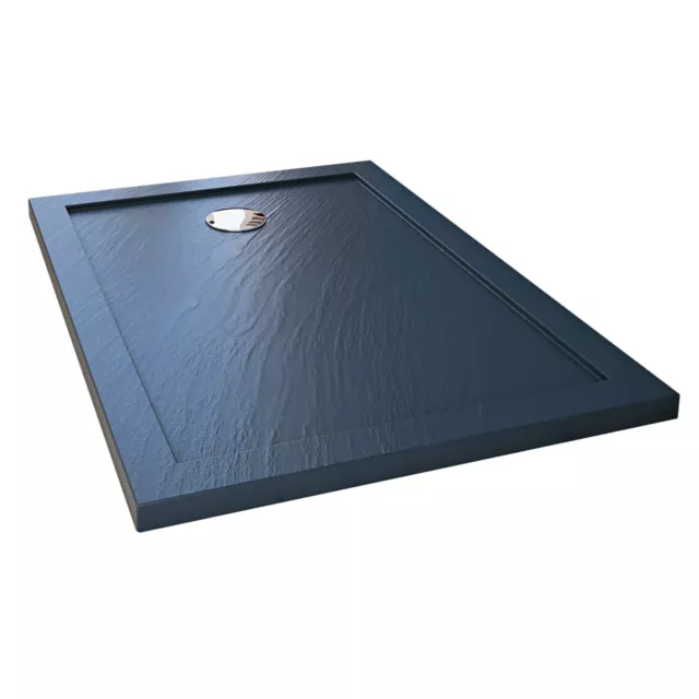 PIATTO DOCCIA ACRILICO 70x170 RETTANGOLARE ANGOLARE ULTRASLIM BAGNO SOLID PIETRA