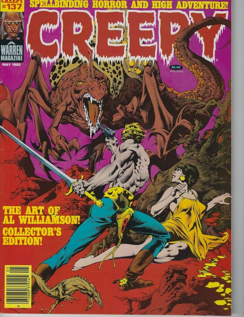 Creepy 137 Warren Publishing 1982 Nebres cover