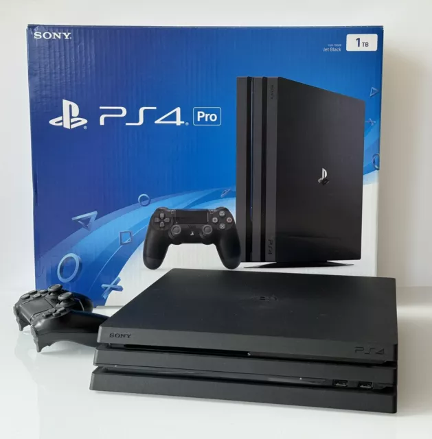 Sony PlayStation 4 Pro 1TB Jet Black PS4 Console