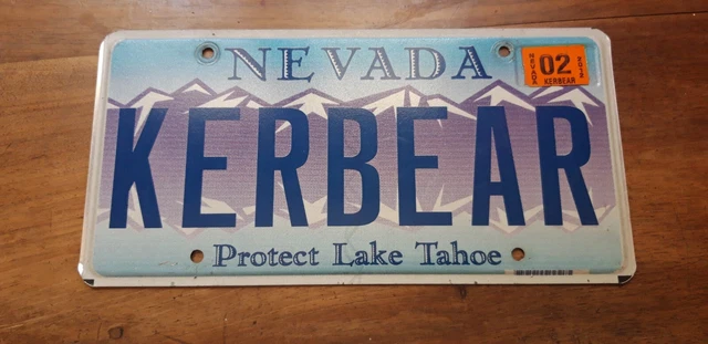 Plaque D'immatriculation Ancienne Nevada (USA) - 1950 - Vintage