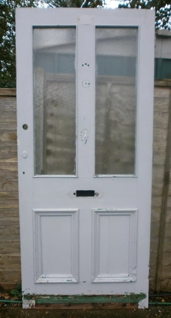 Antique front door 80 1/2" x 35 1/2"