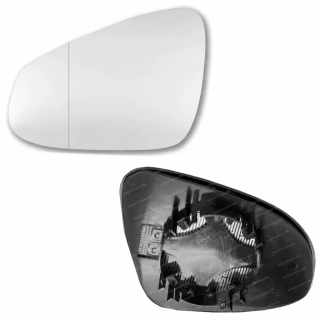 Left side for Toyota Verso 2013-2018 Wide Angle heated wing mirror glass