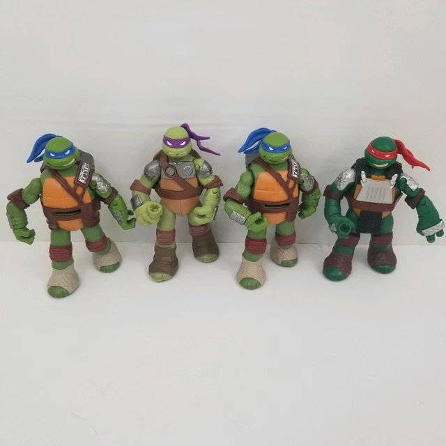 TEENAGE MUTANT NINJA TURTLES Loose Figure (4)Lot 2012 Viacom