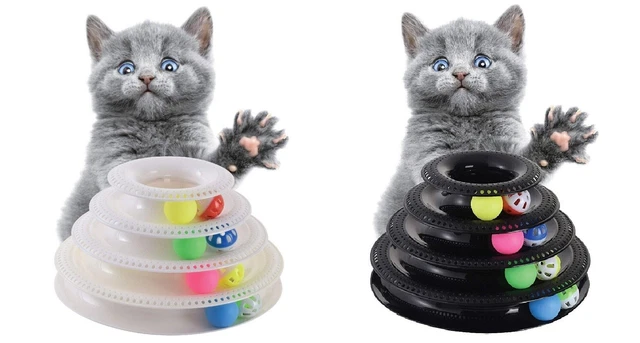 Lot of 1500 pcs Liquidation whole sale Amazon Cat Ball Toy Black and White