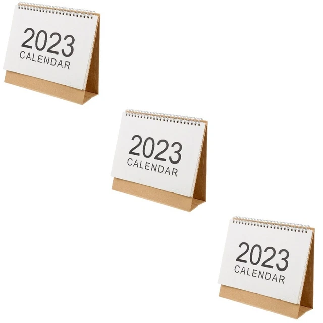 3 Count Schreibtischunterlagenkalender Im Muyin-Stil Schreibtische Kleiner