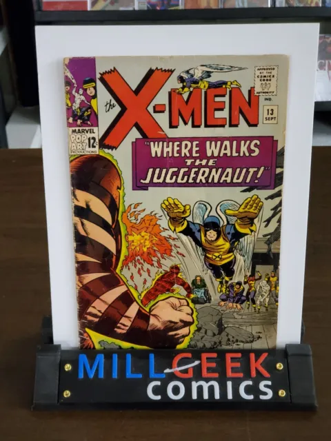 X-Men #13 (1963) 2.0 (G) 2nd app Juggernaut Stan Lee Jack Kirby Marvel