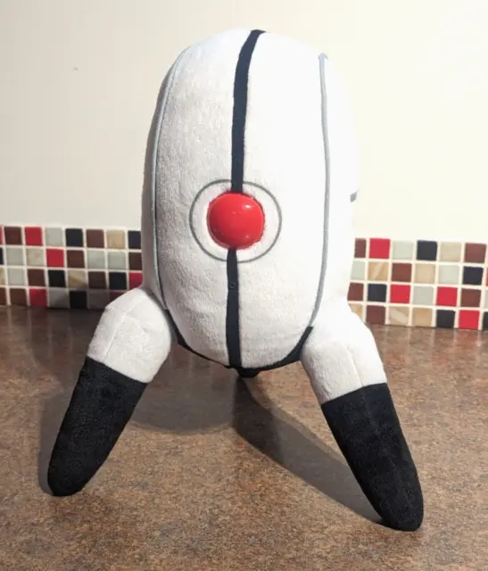 Portal 2 Plush Talking Turret Sentry 14" Motion Activated Think Geek 2011 TESTED