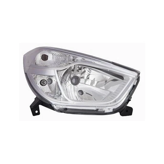 Phare Avant Droit H4 Chromé Pour Dacia Sandero 1 (2008-2012) - Compatibilité Garantie
