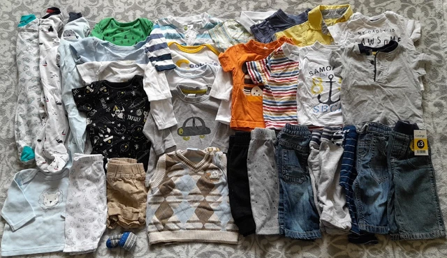 Grande pacchetto di vestiti per bambini 0-3 mesi +1 nuovi con etichette