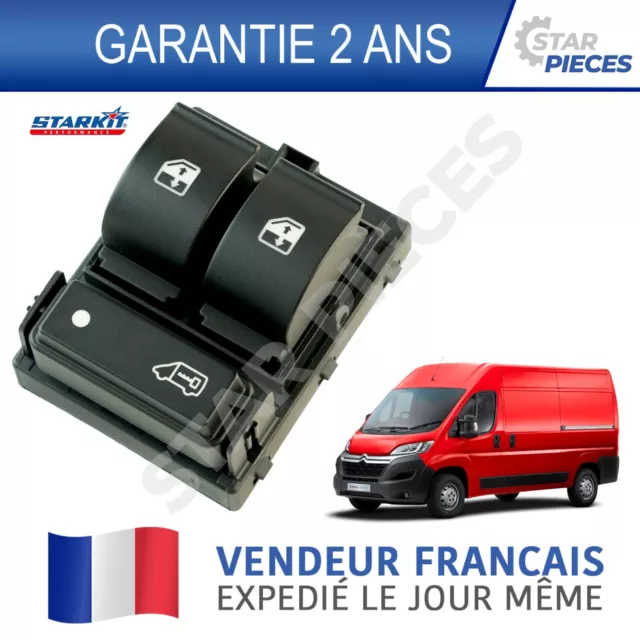 Platine Commande Bouton Leve Vitre Avant Gauche Boxer 3 Ducato 3 Jumper 3