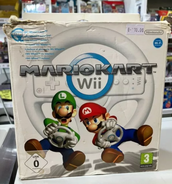 Volant Mario Kart Wii Officiel En Boite