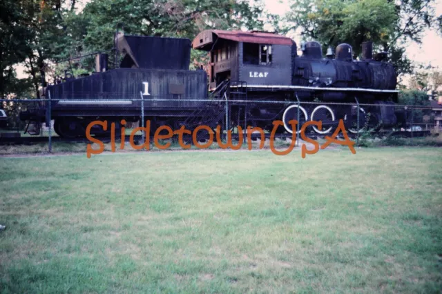 Vtg 1980's Orig. Photo Train Slide 534 Steam Engine Lake Erie Fort Wayne X2O183