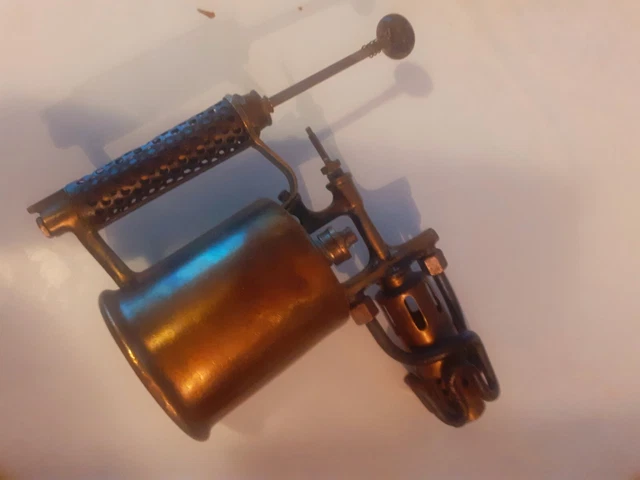 Lampe à Souder Chalumeau Vintage Express Unis-France N.41 – Laiton – 1940-1960
