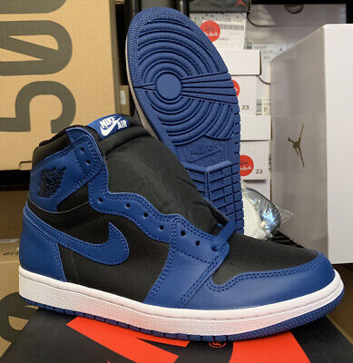 Nike Air Jordan 1 Retro High OG Dark Marina Blue Shoes 555088-404 575441-404