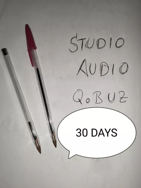 Great sound HiRes Studio Qobuz 30 DAYS Disponible