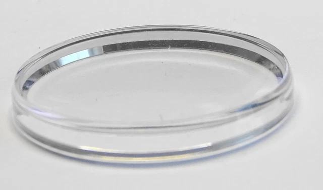 Verre De Montre ROBUR Diamètre 32,9 Mm - Étanche Avec Bague De Tension Chromée