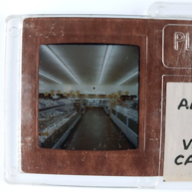 VAN NUYS ALEXANDERS Market Slide 1950s Stereo Realist 3D California