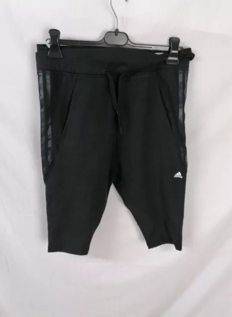 ADIDAS CLIMALITE Pantaloncini SPORTIVI Pantaloni 3/4 Tuta SPORT Tg 40 - 42 Donna