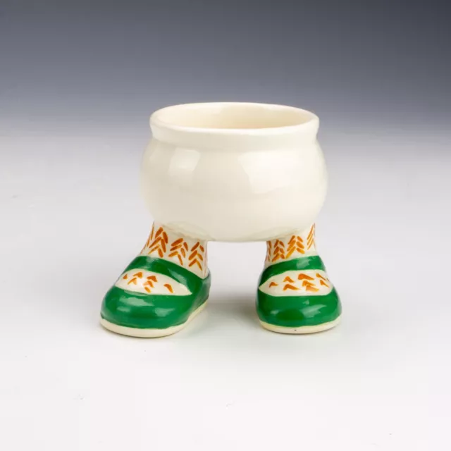 Vintage Carlton Ware China - Walking Wear Egg Cup - With Green Sandals