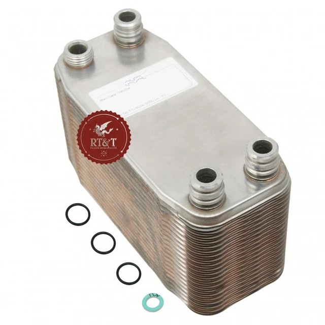 Scambiatore primario bitermico caldaia Ariston Est, Mgenus, Microtec