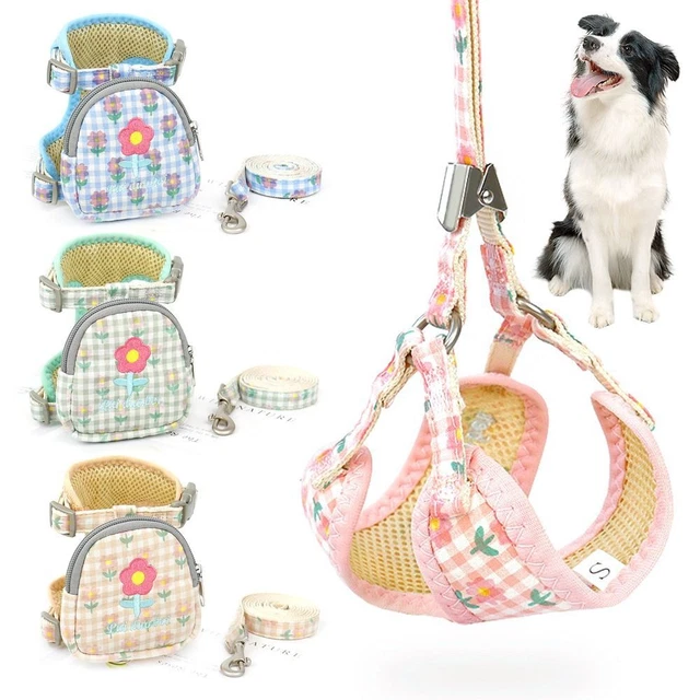 Corde de traction Harnais pour animaux de compagnie Sangle de poitrine de chien